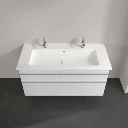 Obrázek VILLEROY BOCH Venticello toaletní skříňka, 4 zásuvky, 1153 x 590 x 502 mm, lesklá bílá / lesklá bílá #A92901DH