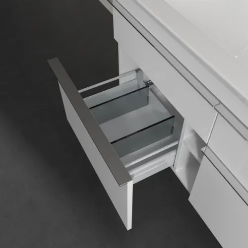 Obrázek VILLEROY BOCH Venticello toaletní skříňka, 4 zásuvky, 1153 x 590 x 502 mm, lesklá bílá / lesklá bílá #A92901DH