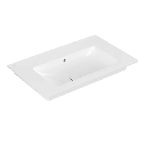 VILLEROY BOCH Skříňkové umyvadlo Venticello, 800 x 500 x 165 mm, bílá Alpine CeramicPlus, s přepadem #41048JR1