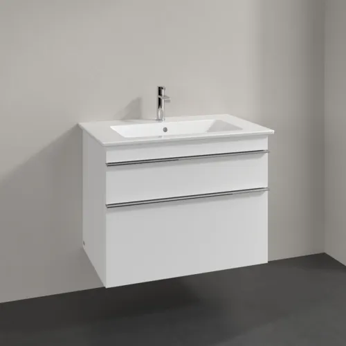 Obrázek VILLEROY BOCH Venticello toaletní skříňka, 2 zásuvky, 753 x 590 x 502 mm, lesklá bílá / lesklá bílá #A92501DH