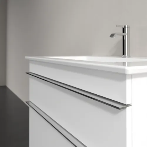 Obrázek VILLEROY BOCH Venticello toaletní skříňka, 2 zásuvky, 753 x 590 x 502 mm, lesklá bílá / lesklá bílá #A92501DH
