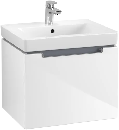 VILLEROY BOCH Subway 2.0 Vanity unit, 1 zásuvka, 537 x 420 x 423 mm, lesklá bílá #A68610DH