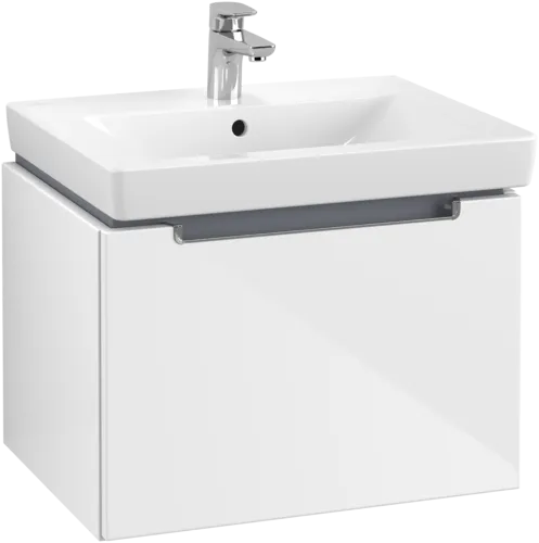 Obrázek VILLEROY BOCH Subway 2.0 Vanity unit, 1 zásuvka, 587 x 420 x 454 mm, lesklá bílá #A68710DH