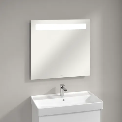 Obrázek VILLEROY BOCH Více informací 14 Zrcadlo s osvětlením, 800 x 750 x 47 mm #A4298000