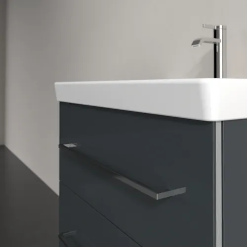 Obrázek VILLEROY BOCH Avento toaletní skříňka, 2 zásuvky, 630 x 514 x 484 mm, Crystal Grey #A89000B1