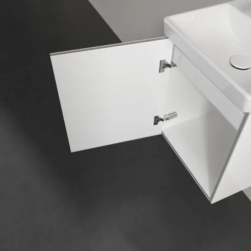 Obrázek VILLEROY BOCH Avento toaletní skříňka, 1 dvířka, 430 x 514 x 384 mm, Crystal White #A88700B4