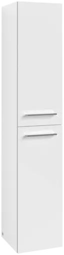 VILLEROY BOCH Vysoká skříň Avento, 2 dveře, 350 x 1760 x 404 mm, Crystal White #A89401B4