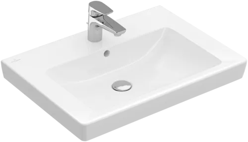 Зображення з  VILLEROY BOCH Umyvadlo Subway 2.0, 650 x 470 x 180 mm, bílá alpská, s přepadem, leštěné #7113KG01