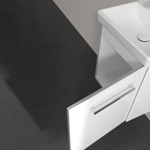 Obrázek VILLEROY BOCH Avento toaletní skříňka, 1 dvířka, 430 x 514 x 384 mm, Crystal White #A88701B4