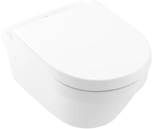 Bild von VILLEROY BOCH Architectura WC-Sitz, mit Absenkautomatik (SoftClosing), mit abnehmbaren Sitz (QuickRelease), Weiß Alpin #98M9C101