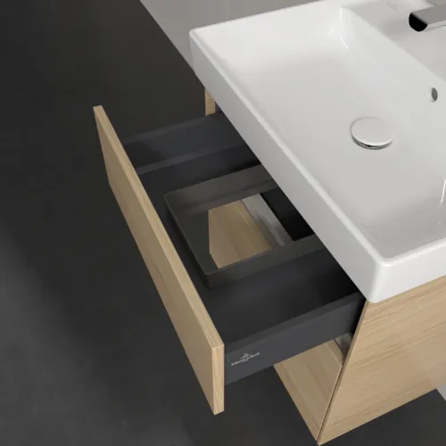 Obrázek VILLEROY BOCH Toaletní skříňka Collaro, 2 zásuvky, 554 x 546 x 444 mm, severský dub #C00800VJ