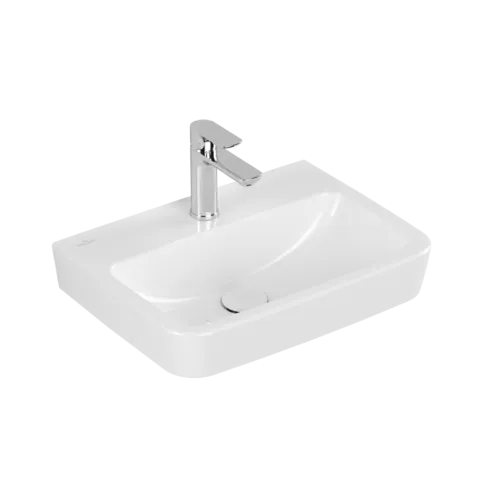 VILLEROY BOCH Umyvadlo O.novo, 500 x 370 x 160 mm, bílé Alpine, s přepadem #43445001