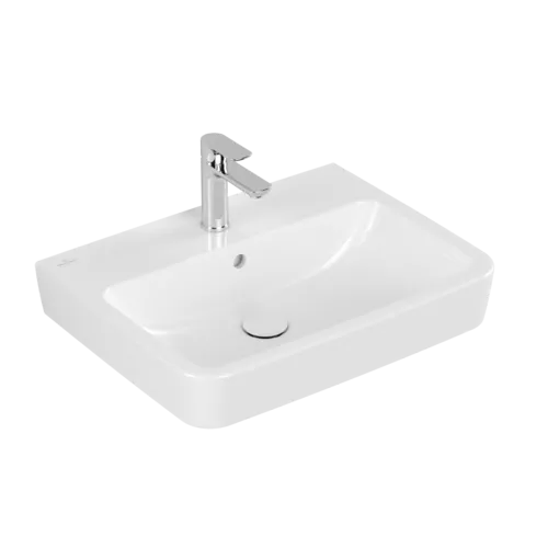 VILLEROY BOCH Umyvadlo O.novo, 600 x 460 x 175 mm, bílé Alpine, s přepadem #4A416001