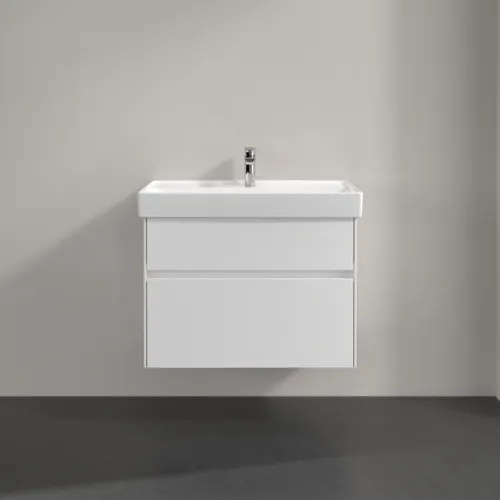 Obrázek VILLEROY BOCH Umyvadlová skříňka Collaro, 2 zásuvky, 754 x 546 x 444 mm, lesklá bílá #C01000DH