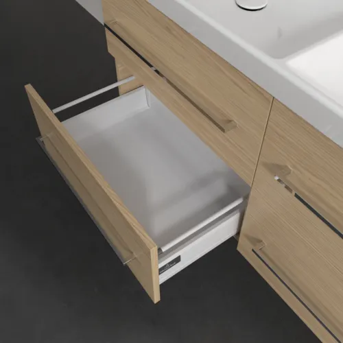 Obrázek VILLEROY BOCH Avento toaletní skříňka, 4 zásuvky, 1180 x 514 x 484 mm, severský dub #A89300VJ