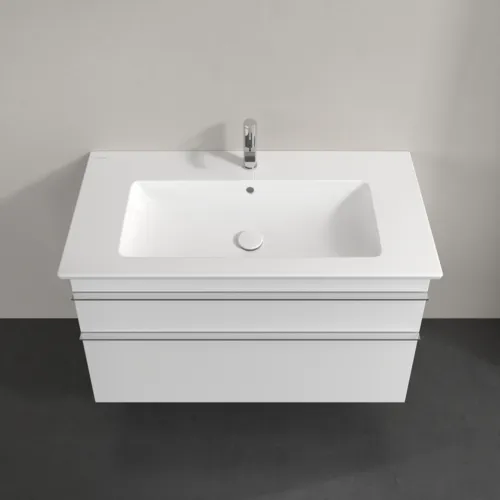 Obrázek VILLEROY BOCH Venticello toaletní skříňka, 2 zásuvky, 953 x 590 x 502 mm, lesklá bílá / lesklá bílá #A92601DH