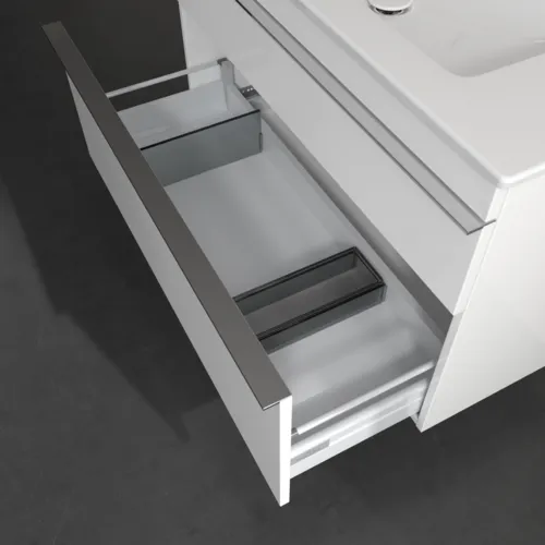 Obrázek VILLEROY BOCH Venticello toaletní skříňka, 2 zásuvky, 953 x 590 x 502 mm, lesklá bílá / lesklá bílá #A92601DH