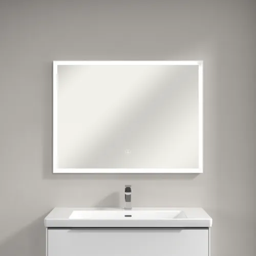 Obrázek VILLEROY BOCH Zrcadlo Subway 3.0, s osvětlením, 1000 x 750 x 47,5 mm #A4631000