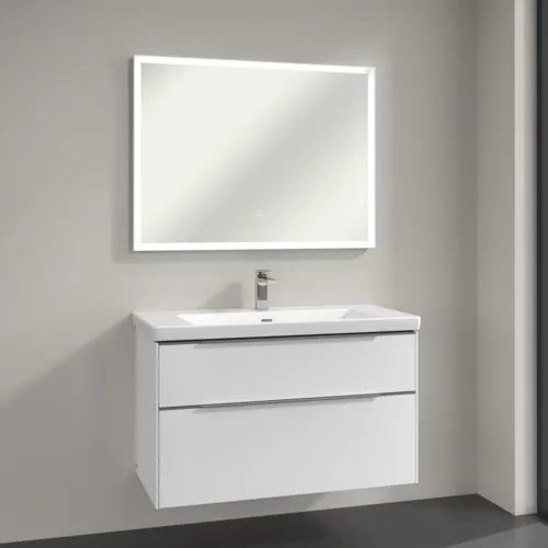 Obrázek VILLEROY BOCH Zrcadlo Subway 3.0, s osvětlením, 1000 x 750 x 47,5 mm #A4631000