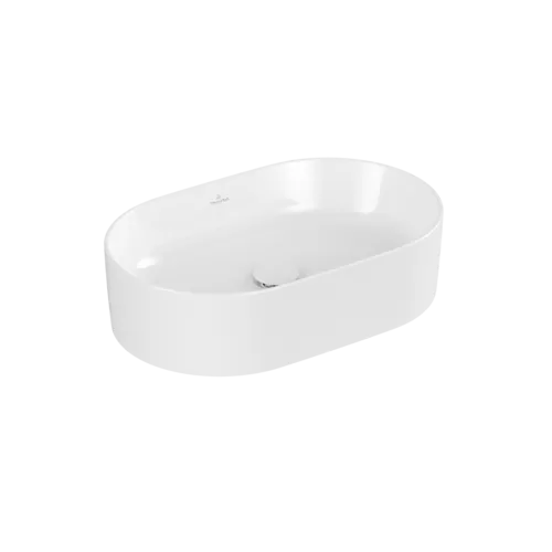 VILLEROY BOCH Umyvadlo Collaro na desku, 560 x 360 x 145 mm, bílá Alpine CeramicPlus, bez přepadu #4A1956R1