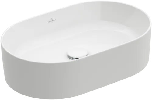 VILLEROY BOCH Collaro Umyvadlo na desku, 560 x 360 x 145 mm, bílá Alpine, bez přepadu #4A195601