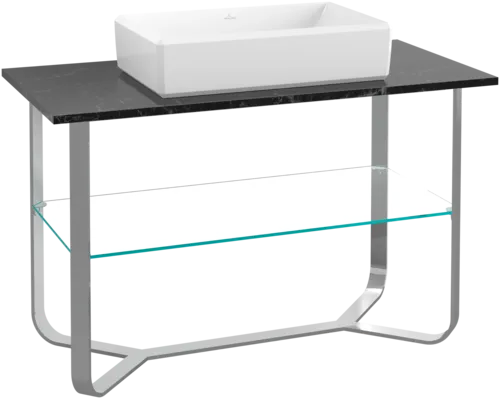VILLEROY BOCH Antheus umyvadlo na desku, 645 x 390 x 150 mm, bílá Alpine CeramicPlus, bez přepadu #4A1065R1