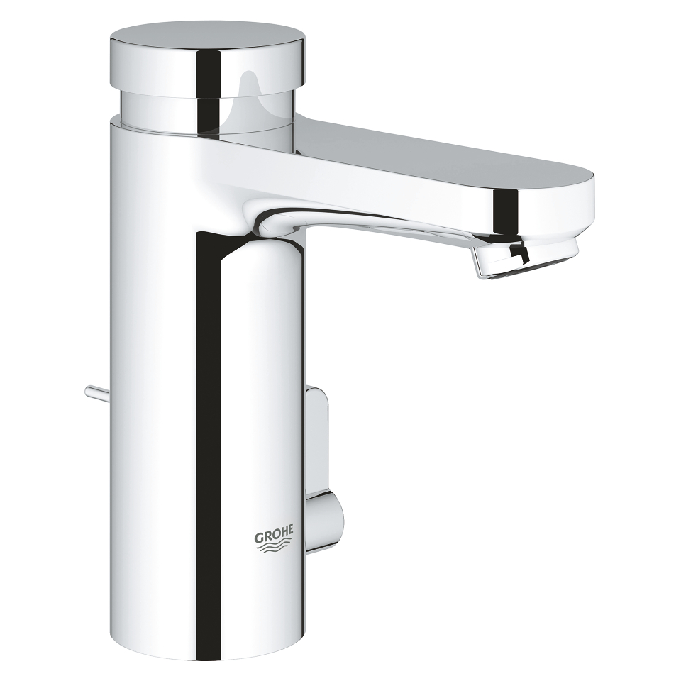 GROHE Umyvadlová samouzavírací baterie Eurosmart CT se směšovačem a variabilně nastavitelným omezovačem teploty #36318000 - chrom