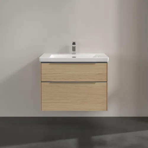 Obrázek VILLEROY BOCH Subway 3.0 Vanity unit, 2 zásuvky, 772 x 576 x 478 mm, dub severský #C57400VJ