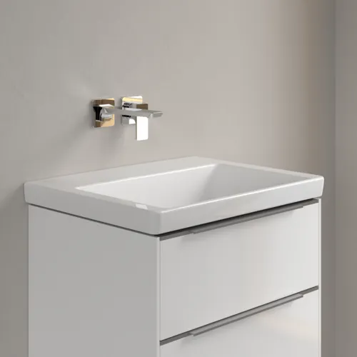 Obrázek VILLEROY BOCH Umyvadlo Subway 3.0, 600 x 470 x 165 mm, bílé Alpine, bez přepadu #4A706301