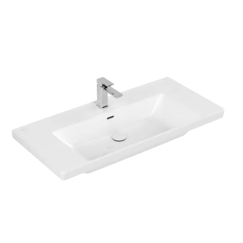 VILLEROY BOCH Umyvadlo Subway 3.0, 1000 x 470 x 165 mm, bílé Alpine CeramicPlus, s přepadem #4A70A5R1