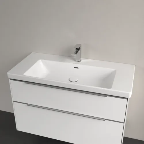 VILLEROY BOCH Umyvadlo Subway 3.0, 1000 x 470 x 165 mm, bílé Alpine CeramicPlus, s přepadem #4A70A5R1, obrázek 4