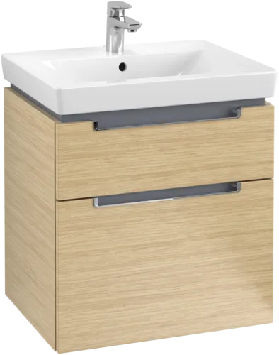 VILLEROY BOCH Subway 2.0 Vanity unit, 2 zásuvky, 587 x 590 x 454 mm, dub severský #A90910VJ, obrázek 1