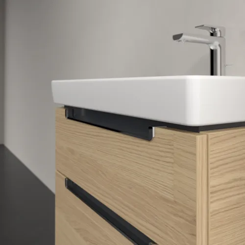 VILLEROY BOCH Subway 2.0 Vanity unit, 2 zásuvky, 587 x 590 x 454 mm, dub severský #A90910VJ, obrázek 5