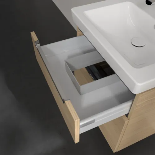 VILLEROY BOCH Subway 2.0 Vanity unit, 2 zásuvky, 587 x 590 x 454 mm, dub severský #A90910VJ, obrázek 7