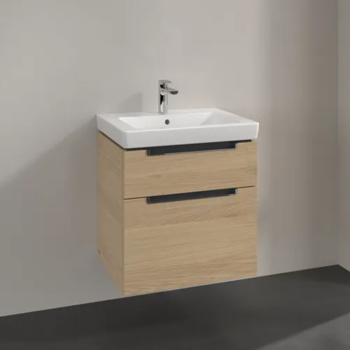 VILLEROY BOCH Subway 2.0 Vanity unit, 2 zásuvky, 587 x 590 x 454 mm, dub severský #A90910VJ, obrázek 2