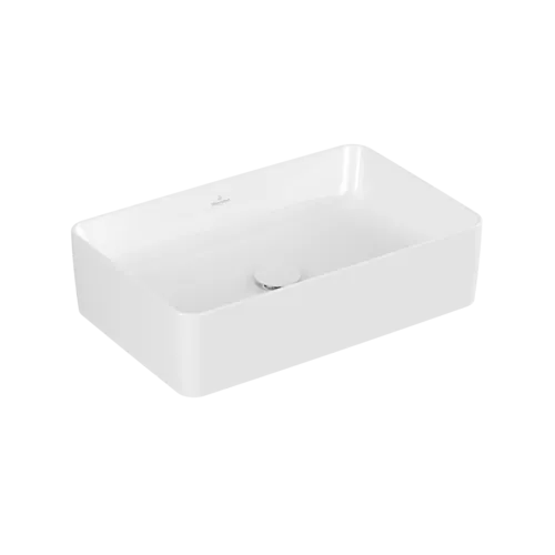 VILLEROY BOCH Umyvadlo Collaro na desku, 560 x 360 x 145 mm, bílá Alpine CeramicPlus, bez přepadu #4A2056R1