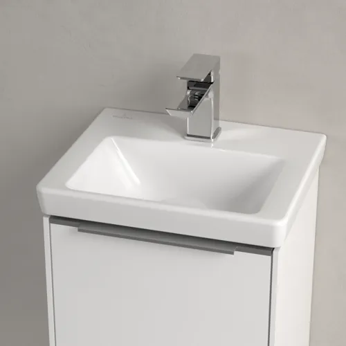 VILLEROY BOCH Umyvadlo Subway 3.0, 370 x 305 x 130 mm, bílá Alpine CeramicPlus, bez přepadu #437038R1, obrázek 3