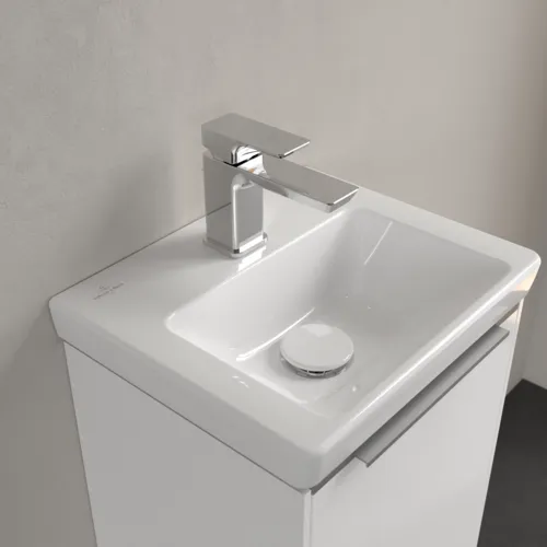 VILLEROY BOCH Umyvadlo Subway 3.0, 370 x 305 x 130 mm, bílá Alpine CeramicPlus, bez přepadu #437038R1, obrázek 7