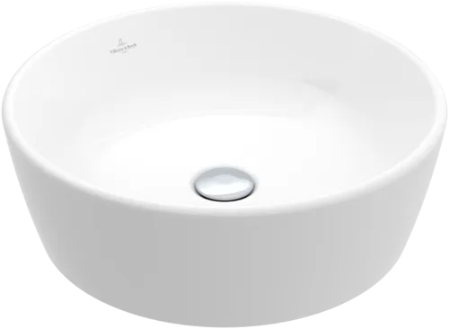 VILLEROY BOCH Umyvadlo na desku Architectura, 450 x 450 x 155 mm, bílá Alpine CeramicPlus, bez přepadu #5A2546R1