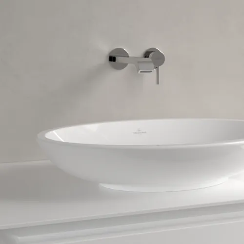 VILLEROY BOCH Umyvadlo na desku Loop & Friends, 585 x 380 x 110 mm, bílá Alpine CeramicPlus, s přepadem #515100R1, obrázek 7