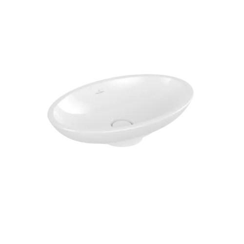 VILLEROY BOCH Umyvadlo na desku Loop & Friends, 585 x 380 x 110 mm, bílá Alpine CeramicPlus, s přepadem #515100R1