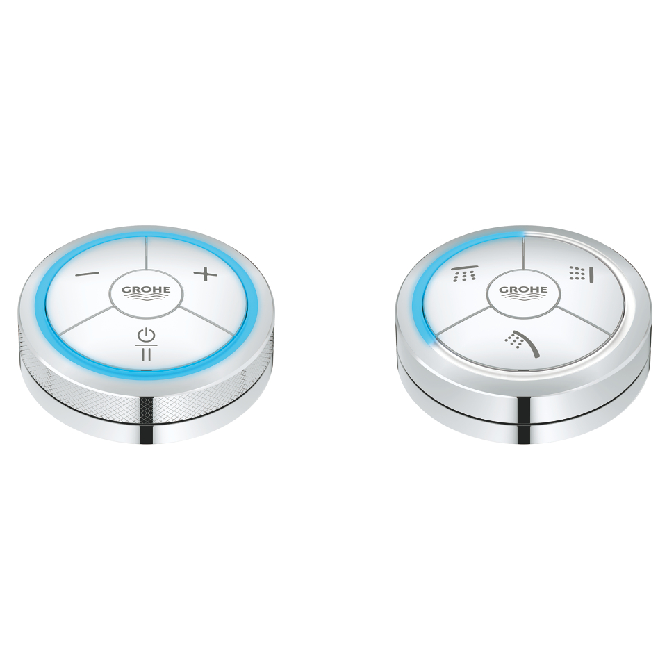 GROHE F-digital Digitální ovladač a digitální přepínač pro sprchu Chrom #36295000