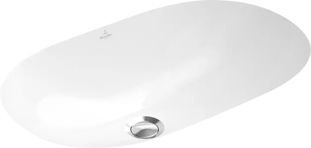 Ảnh của VILLEROY BOCH O.novo podomítkové umyvadlo, 600 x 350 x 208 mm, bílá Alpine, s přepadem #41626001