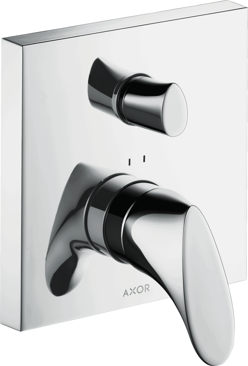 HANSGROHE AXOR Starck Organická podomítková jednopáková vanová baterie s integrovanou bezpečnostní kombinací podle normy EN1717 #12416000 - Chrom