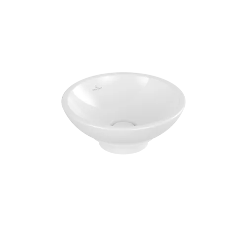 VILLEROY BOCH Umyvadlo na desku Loop & Friends, 380 x 380 x 110 mm, bílá Alpine CeramicPlus, s přepadem #514800R1