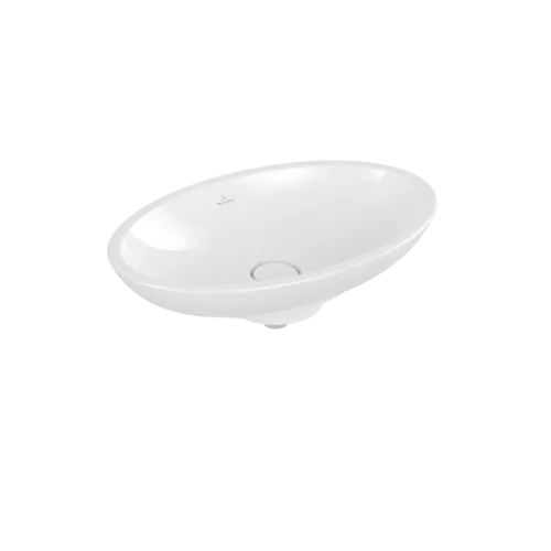 VILLEROY BOCH Umyvadlo na desku Loop & Friends, 585 x 380 x 110 mm, bílá Alpine CeramicPlus, bez přepadu #515101R1