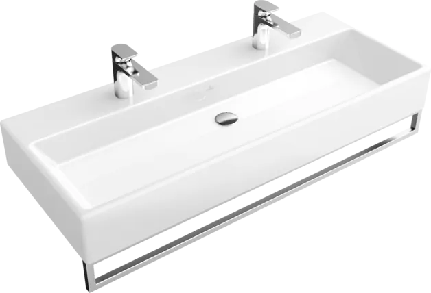 VILLEROY BOCH Držák ručníků Memento, 1120 x 140 mm, nerezová ocel, leštěný do vysokého lesku #874912D7