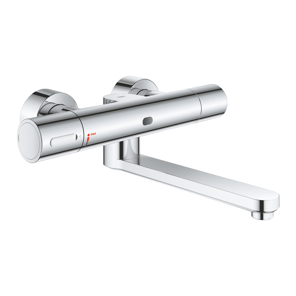 GROHE Eurosmart Cosmopolitan E Special Infračervená elektronická umyvadlová baterie s montáží na zeď s termostatickou kontrolou teploty Chrom #36454000