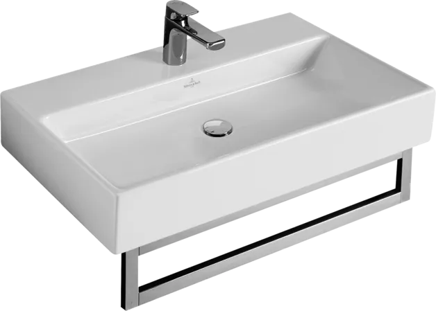 VILLEROY BOCH Držák ručníků Memento, 720 x 140 mm, nerezová ocel, leštěný do vysokého lesku #874980D7