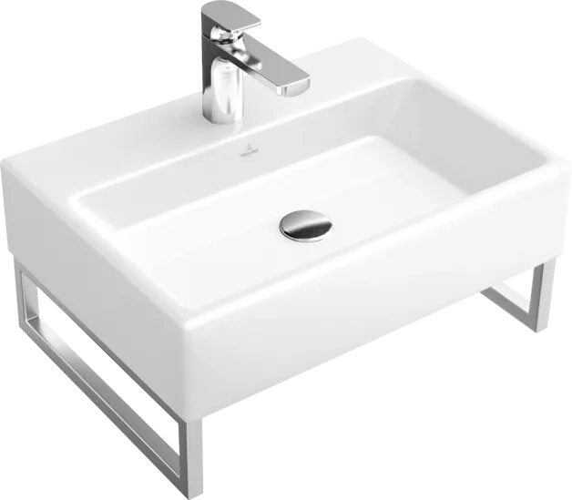 VILLEROY BOCH Držák ručníků Memento, 370 x 20 x 140 mm, nerezová ocel, leštěný do zrcadla #874937D7